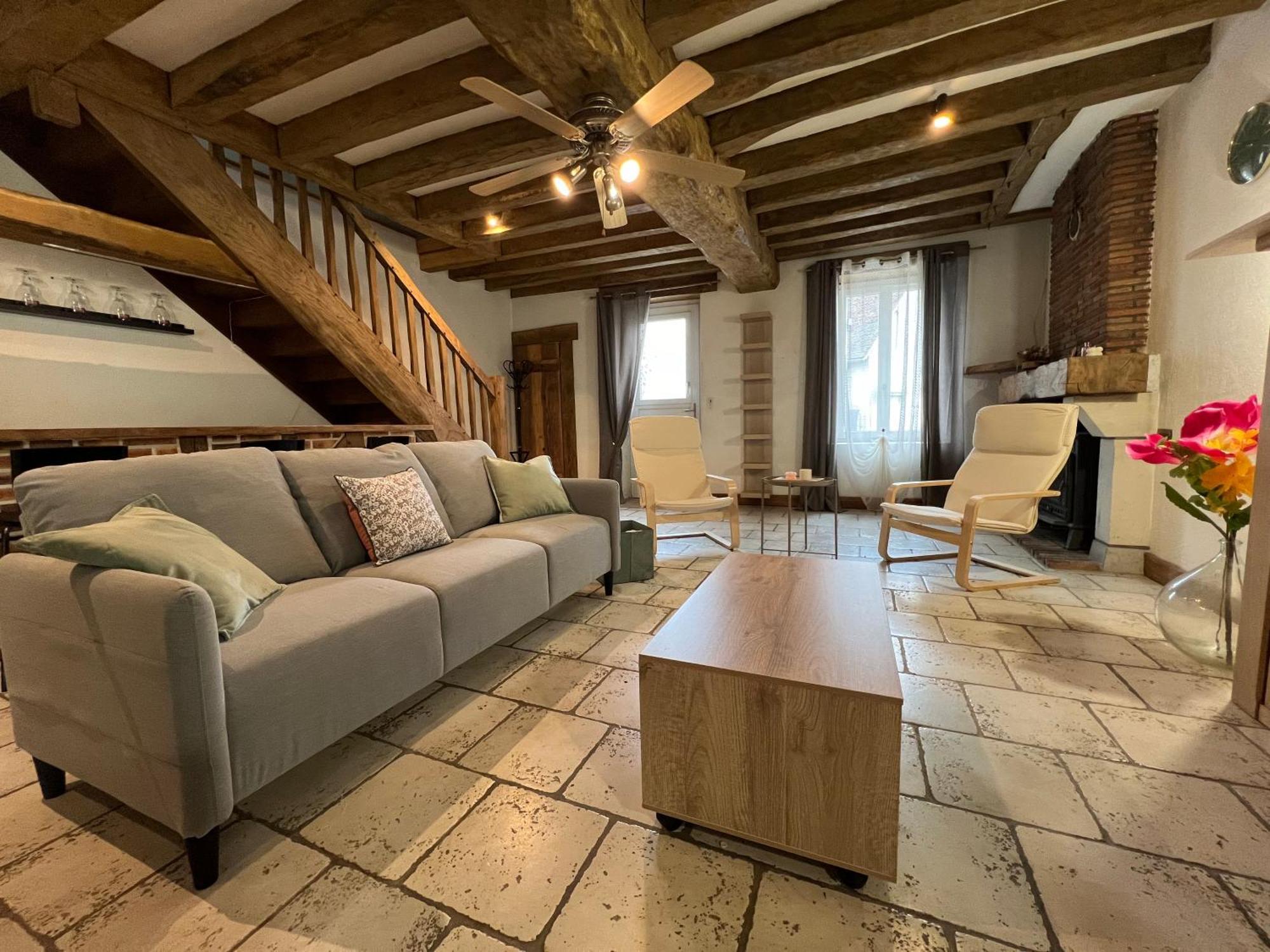 Rigolet Maison En Ville Avec Piscine Interieure Le Controis-en-Sologne Exteriér fotografie